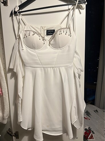 Trendyol & Milla Bride Elbise - Beyaz Elbise