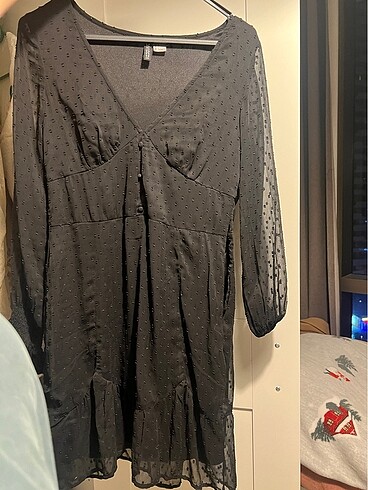 H&M Şifon Elbise