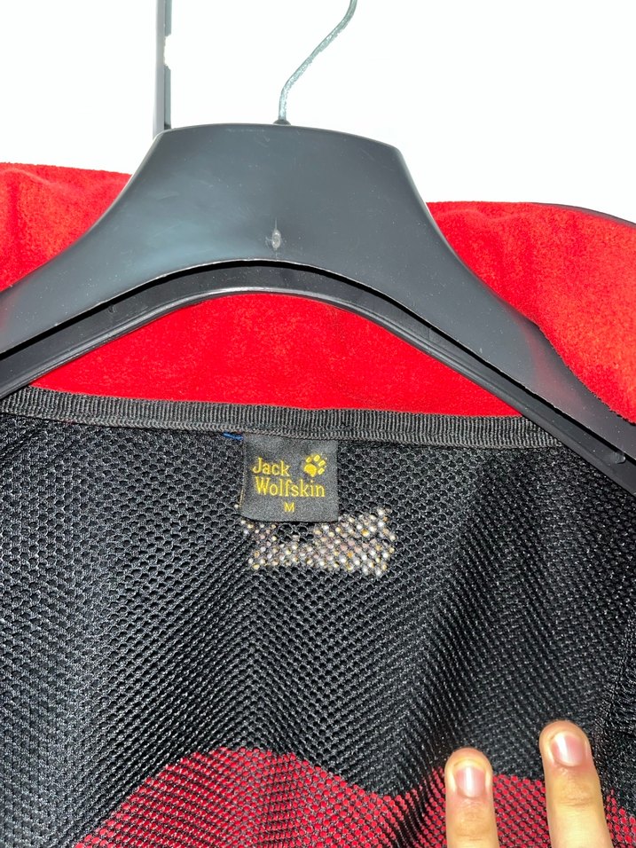 Erkek Kırmızı Fermuarlı Kayak Ceketi - Görsel 3