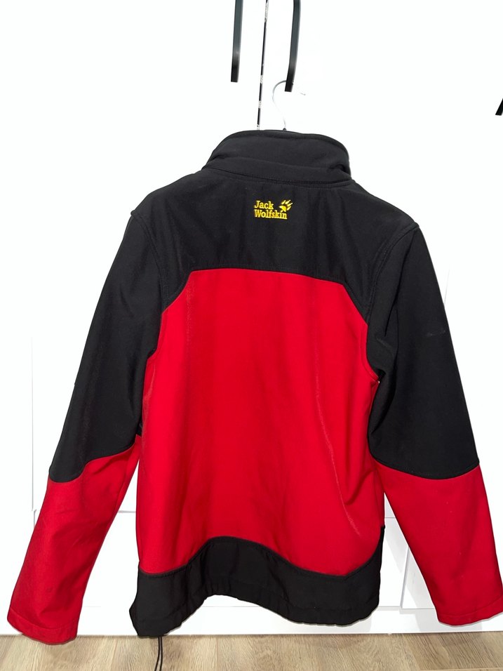 Erkek Kırmızı Fermuarlı Kayak Ceketi - Görsel 2