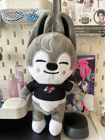 Skzoo Wolf Chan Bang Chan peluş Stray Kids