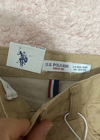 4 Yaş Beden Us polo orjinal kız bebek pantolon