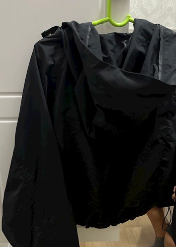 Bershka Bershka Siyah Fermuarlı Kadın Ceket