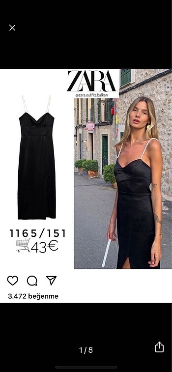 zara elbise