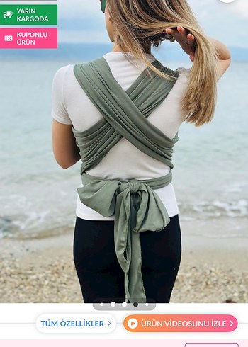 Bebek Kanguru Sling - Görsel 3