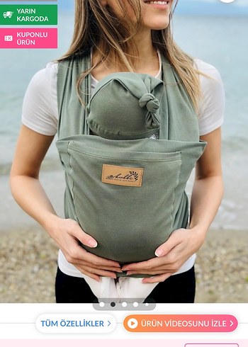 Bebek Kanguru Sling - Görsel 2