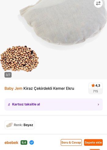 Kiraz çekirdekli Kemer - Görsel 3