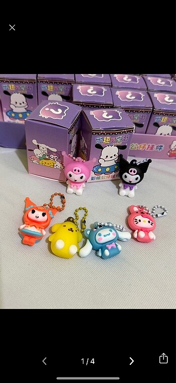 sanrio hello kitty anahtarlık keychain pocket