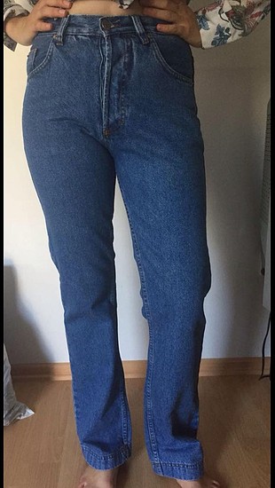 Loft LOFT yüksel bel vintage kot pantolon