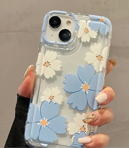 İphone 14 promax çiçek desenli telefon kılıfı