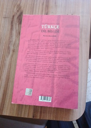 Üniversiteler İçin Türkçe Dil Bilgisi Kitabı