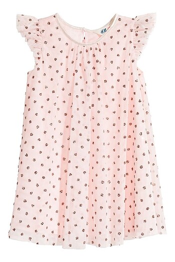 H&M H&M Tül Simli Abiye Elbise