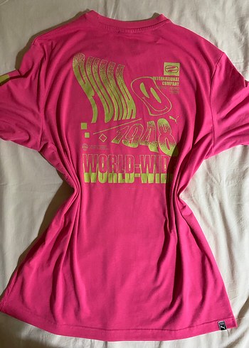 Puma Pembe Oversize Sporcu Üstü - Görsel 4