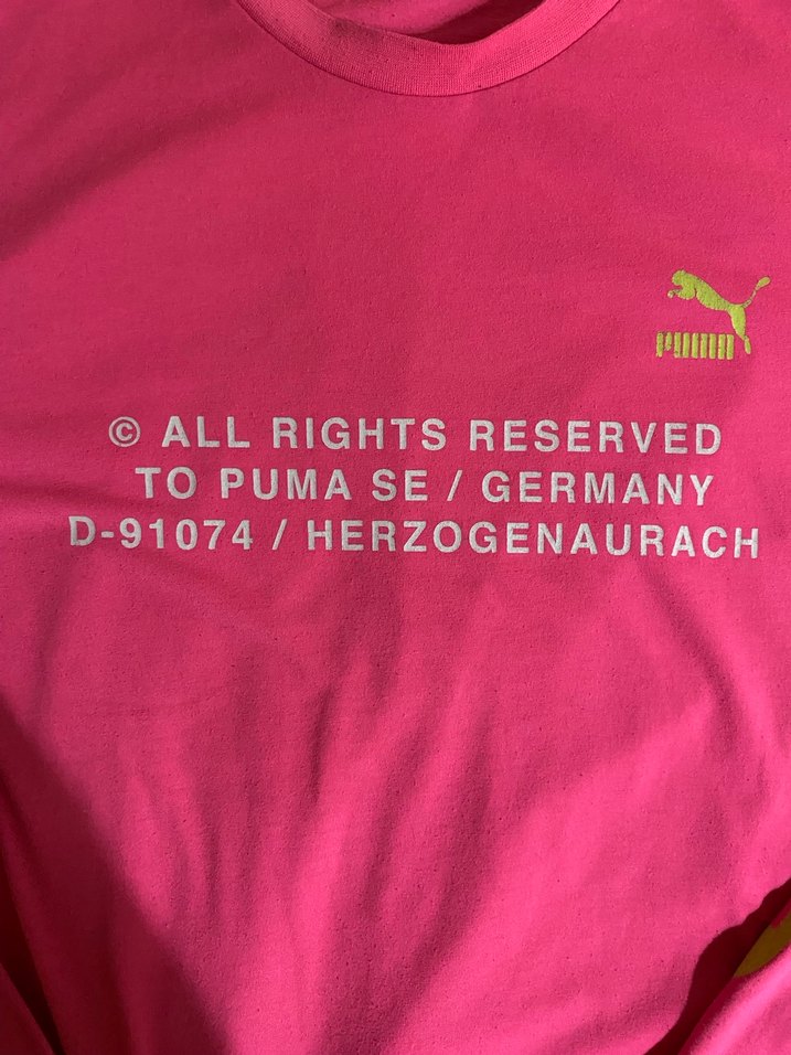 Puma Pembe Oversize Sporcu Üstü - Görsel 3