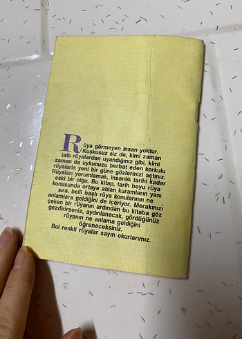 Hürriyet Nostaljik Rüyalarınızın Dili Kitabı - Görsel 5