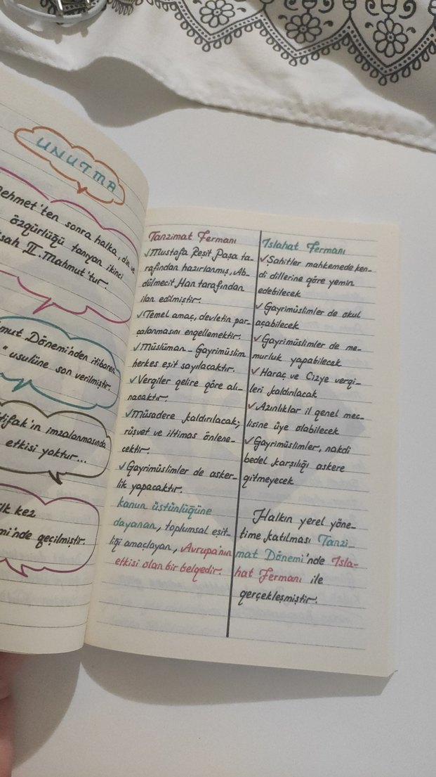 KPSS Tarih Not Defteri - Elif Ergülmez - Görsel 3