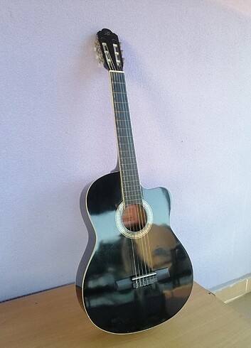 Barcelona Lc 3900 Cbk Cutaway Siyah Klasik Gitar