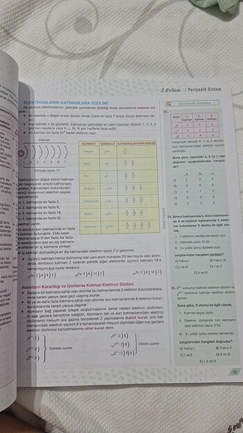 Yks TYT KIMYA KONU ANLATIMLI KITAP PALME YAYINLARI
