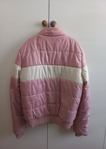 s Beden Colins Pembe Fermuarlı Kadın Kışlık Mont
