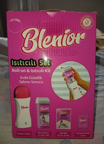 Diğer Blenior Kartuş Ağda Isıtıcılı Set