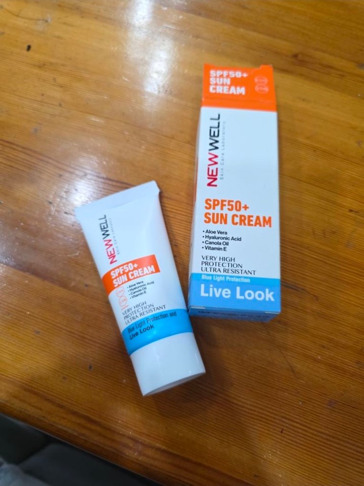 New Well SPF50+ Yüz Güneş Kremi - Görsel 3