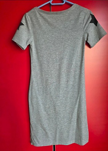 Gri Kadın Elbise - Görsel 2