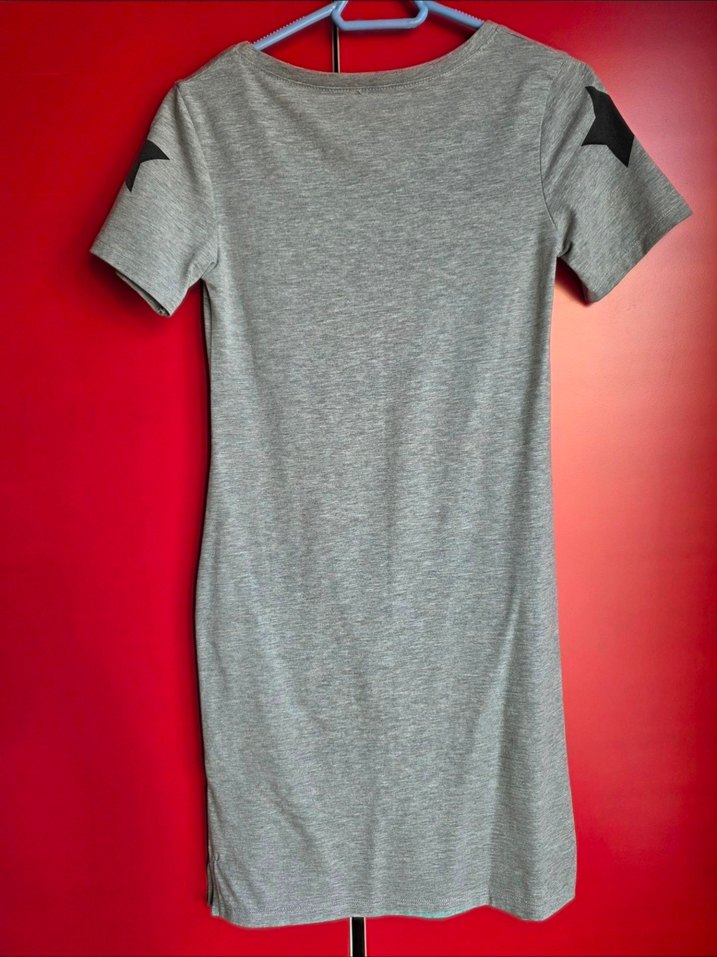 Gri Kadın Elbise - Görsel 2