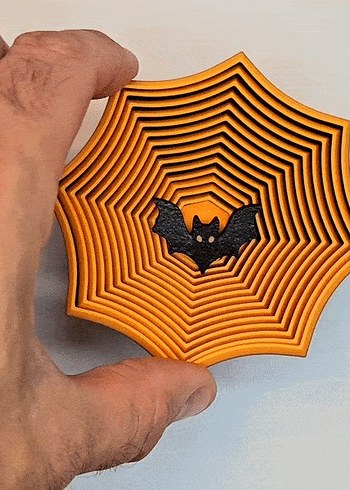 Örümcek Ağı tasarımlı Fidget