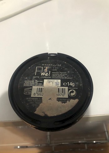 Maybelline Fit Me Matte + Poreless Pudra - Görsel 3