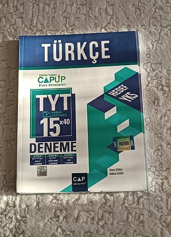 ÇAP Yayınları Türkçe Branş Denemeleri
