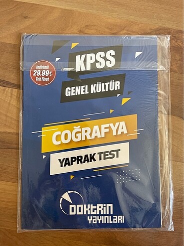 Kpss Coğrafya Doktrin yayınları