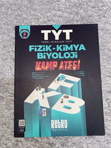 TYT FİZİK-KİMYA-BİYOLOJİ KAMP KİTABI