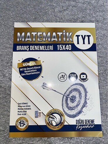 TYT MATEMATİK 15?Lİ BRANŞ DENEMELERİ