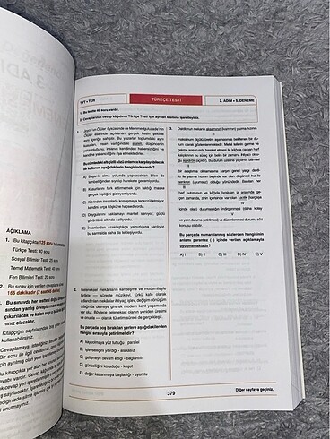  MEB 15?Lİ TYT DENEMELERİ