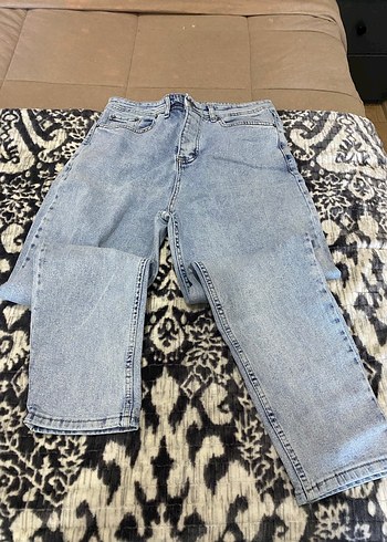 Erkek Mavi  Bol Kesim Midi Kot - Görsel 2