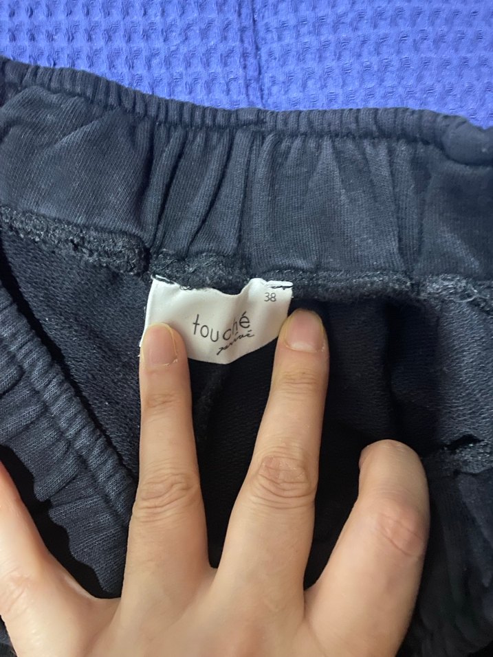 Siyah touche pantolon - Görsel 3