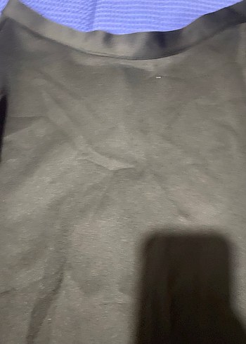 Kadın siyah scuba etek - Görsel 2