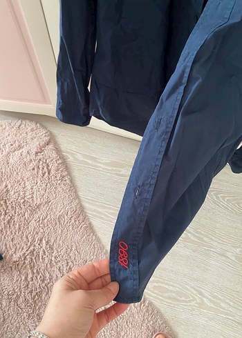 USPA Lacivert Uzun Kollu Erkek Gömlek - Görsel 4