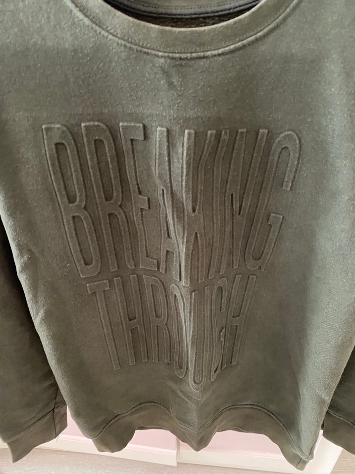 Kahverengi Baskılı erkek Sweatshirt - Görsel 2