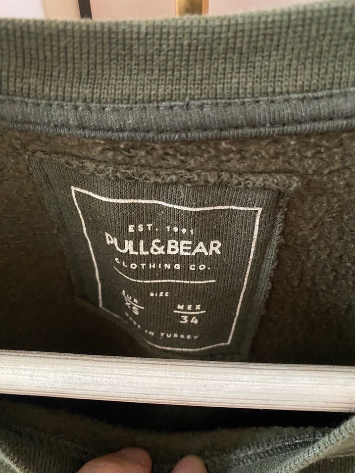 Kahverengi Baskılı erkek Sweatshirt - Görsel 3