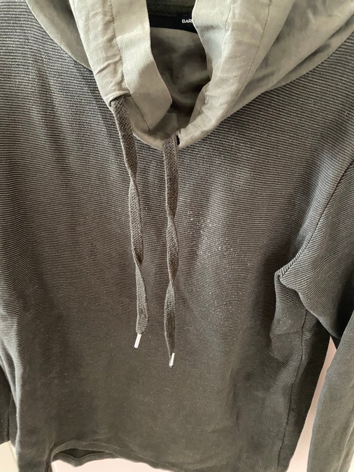 Gri Yüksek Yakalı Uzun Kollu erkek Sweatshirt - Görsel 3