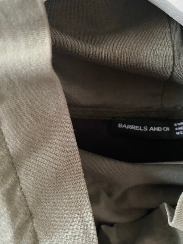 Gri Yüksek Yakalı Uzun Kollu erkek Sweatshirt - Görsel 2