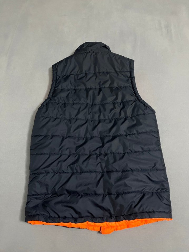 Erkek siyah Fermuarlı Yelek - Görsel 3