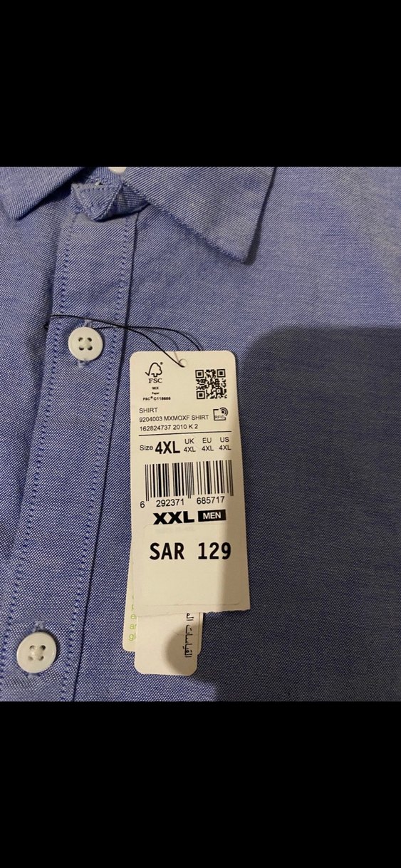 Mavi Kısa Kollu Denim Gömlek - Görsel 5