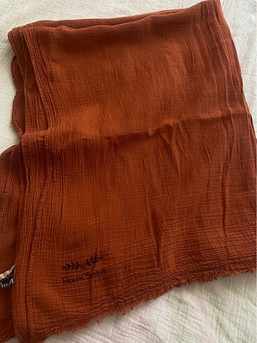  Beden turuncu Renk Pamuk Şal fresh scarfs