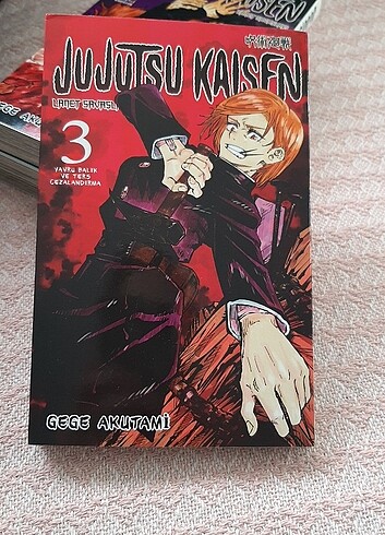 Jujutsu Kaisen Manga 3.cilt