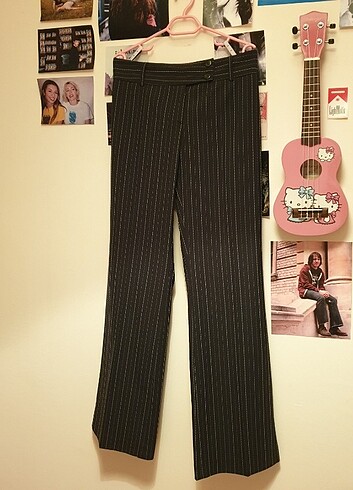 m Beden siyah Renk Y2k vintage pantolon grunge