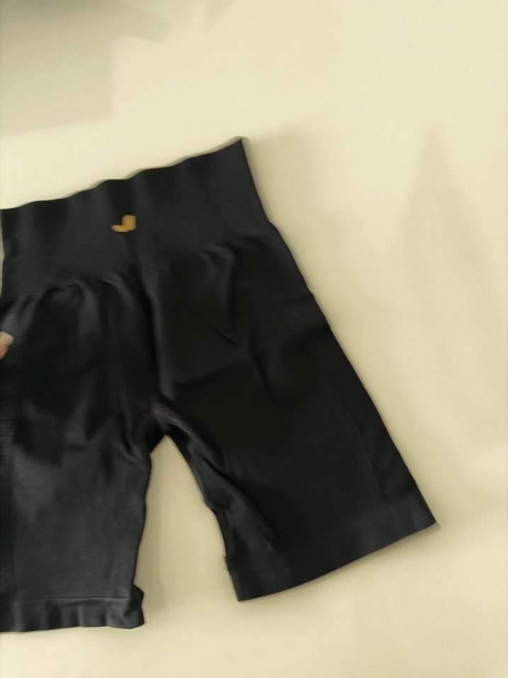 Jerf Siyah biker Spor Tayt - Görsel 2