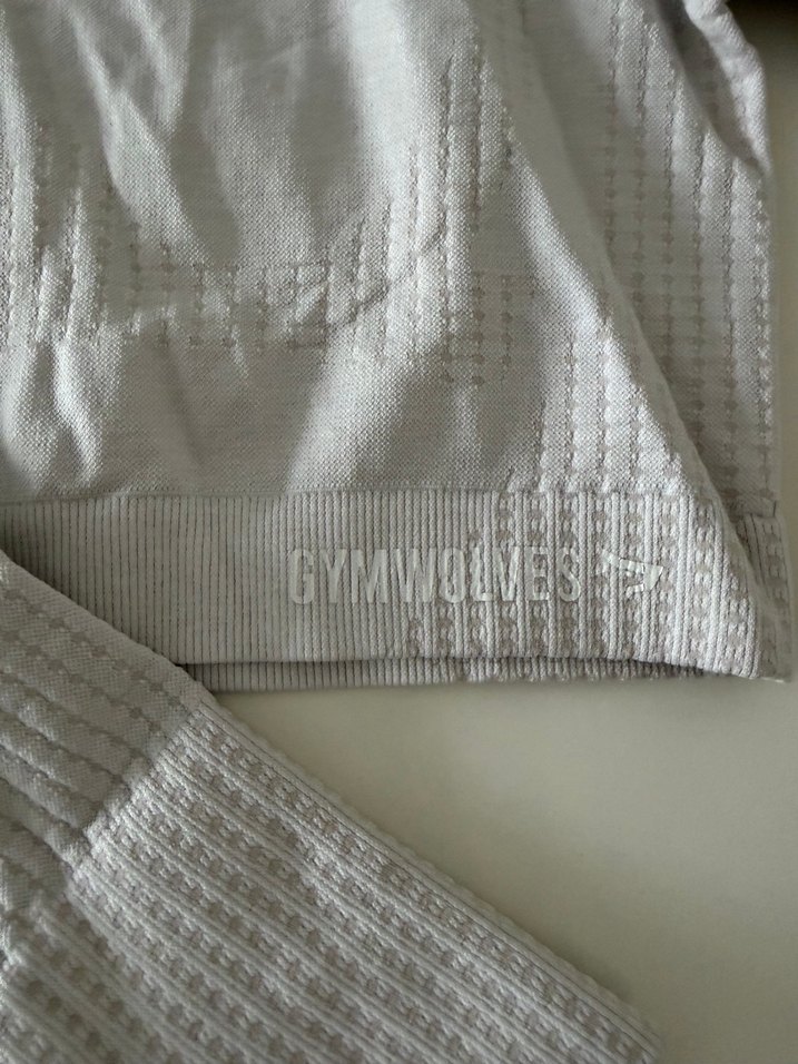 Gymwolves gri spor üst - Görsel 2