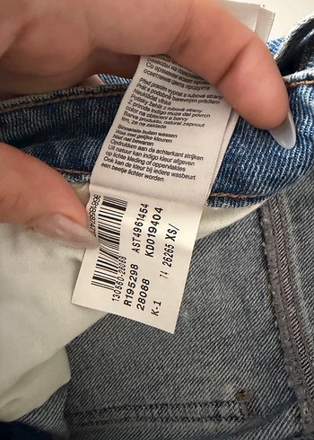 Mavi Denim mini  Etek - Görsel 3